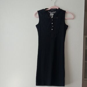Elegant Black Sleeveless Dress